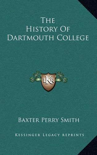 The History of Dartmouth College