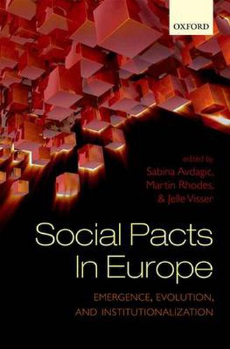 Cover image for Social Pacts in Europe: Emergence, Evolution, and Institutionalization