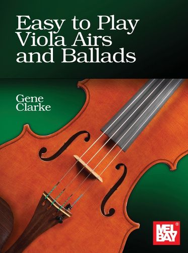 Cover image for Easy to Play Viola Airs and Ballads