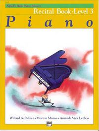 Cover image for Alfred's Basic Piano Library Recital 3