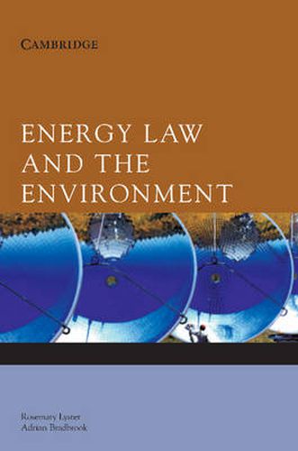 Cover image for Energy Law and the Environment