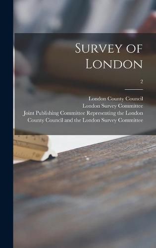 Cover image for Survey of London; 2