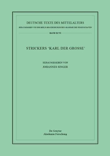 Strickers Karl Der Grosse