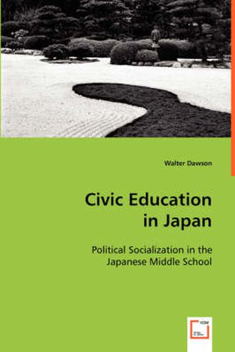 Cover image for Civic Education in Japan