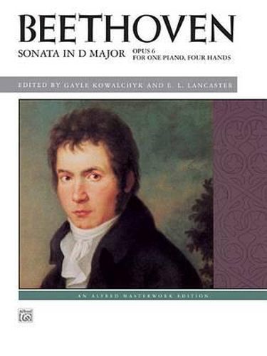 Cover image for Sonata in D Major, Op. 6