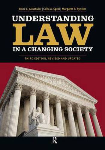 Cover image for Understanding Law in a Changing Society