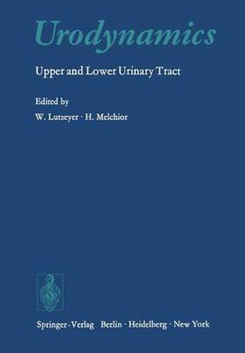 Cover image for Urodynamics: Upper and Lower Urinary Tract