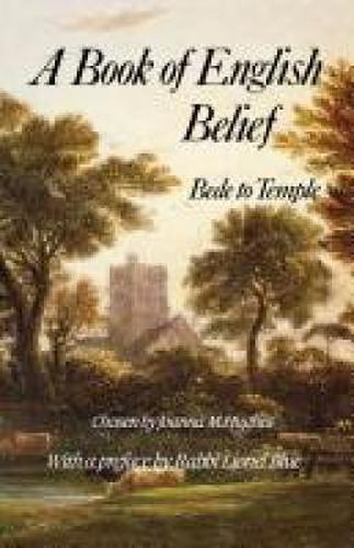 Cover image for A Book of Engish Belief: Bede to Temple