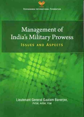 Cover image for Management of India"s Military Prowess: Issues and Aspects