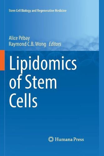 Cover image for Lipidomics of Stem Cells
