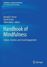 Cover image for Handbook of Mindfulness: Culture, Context, and Social Engagement