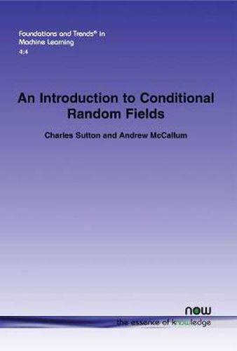 Cover image for An Introduction to Conditional Random Fields