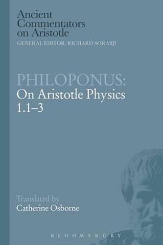 Cover image for Philoponus: On Aristotle Physics 1.1-3