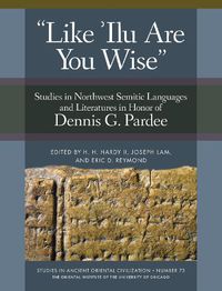 Cover image for 'Like 'Ilu Are You Wise': Studies in Northwest Semitic Languages and Literatures in Honor of Dennis G. Pardee