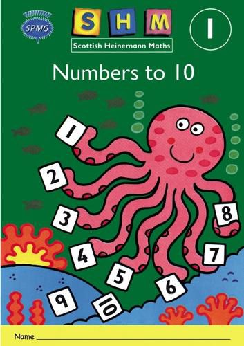 Cover image for Scottish Heinemann Maths 1: Number to 10 Activity Book 8 Pack