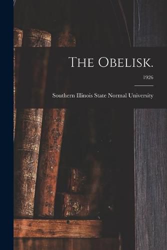 Cover image for The Obelisk.; 1926