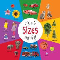 Cover image for Sizes for Kids age 1-3 (Engage Early Readers: Children's Learning Books)