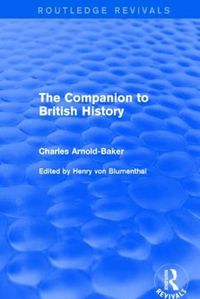 Cover image for The Companion to British History