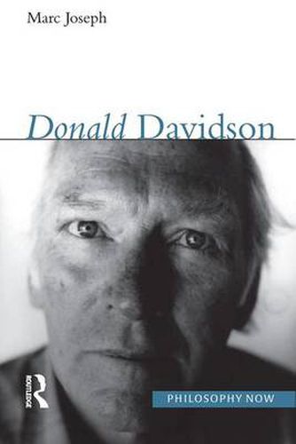 Cover image for Donald Davidson