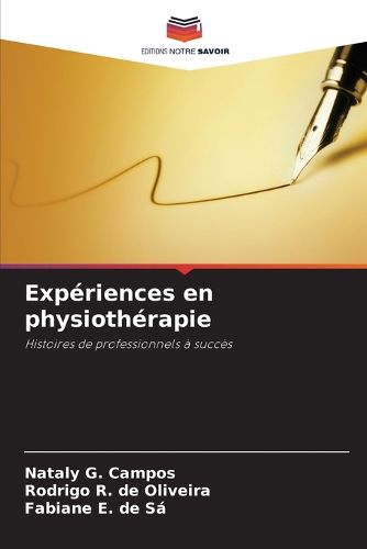 Cover image for Experiences en physiotherapie