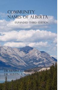 Cover image for Community Place Names Of Alberta