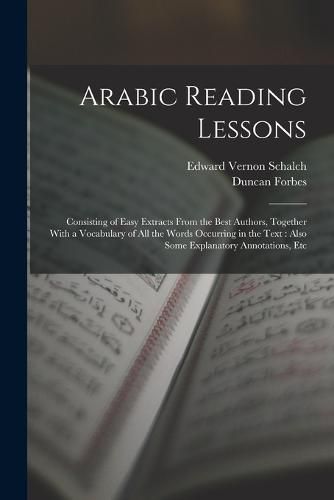 Cover image for Arabic Reading Lessons