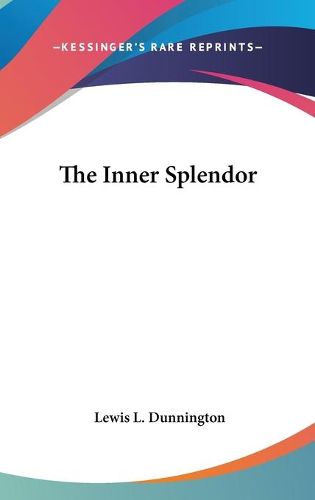 Cover image for The Inner Splendor