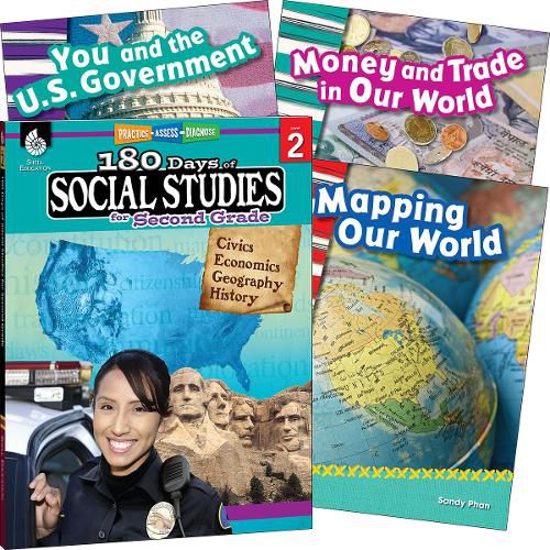 Cover image for Learn-at-Home: Social Studies Bundle Grade 2: 4-Book Set