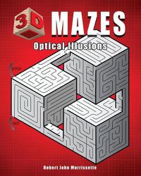 Cover image for 3D Mazes: Optical Illusions