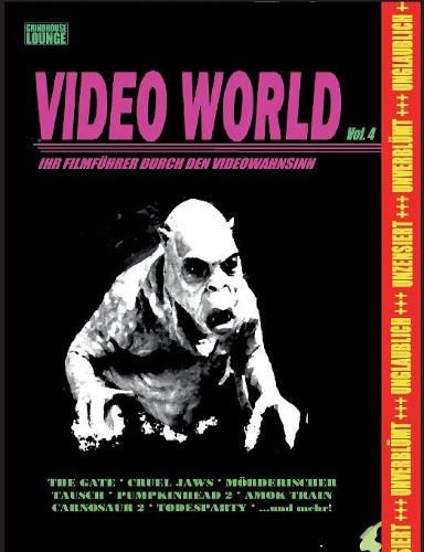 Cover image for Grindhouse Lounge: Video World Vol. 4 - Ihr Filmfuhrer durch den Videowahnsinn...: Mit den Retro-Reviews zu Gate - Die Unterirdischen, Moerderischer Tausch, Carnosaur 2, Amok Train, Paratrooper, Sirene 1 und vielen Mehr...