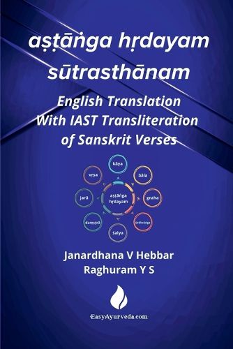 Cover image for aṣṭāṅga hṛdayam sūtrasthānam