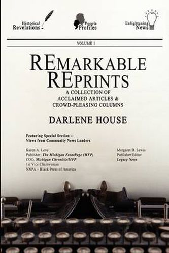 Cover image for Remarkable Reprints: A Collection of Acclaimed Articles and Crowd-Pleasing Columns