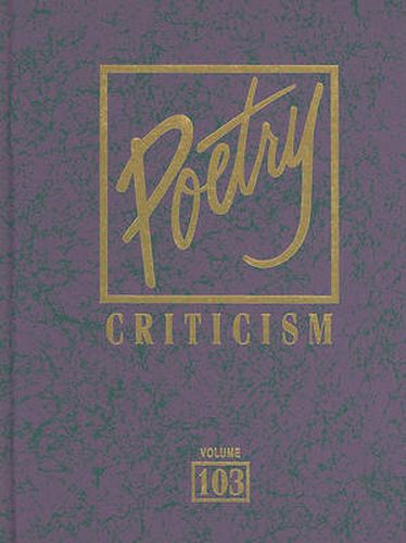 Cover image for Poetry Criticism