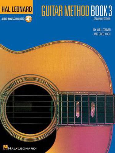 Cover image for Hal Leonard Guitar Method Book 3 + Audio