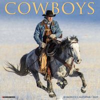 Cover image for Cowboys 2025 12 X 12 Wall Calendar