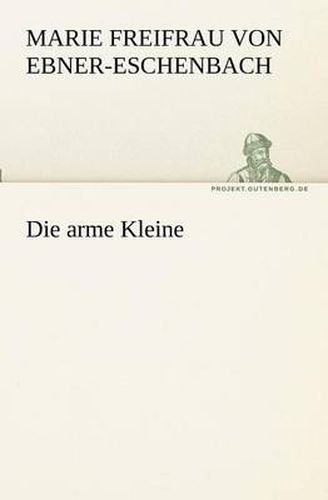 Cover image for Die Arme Kleine