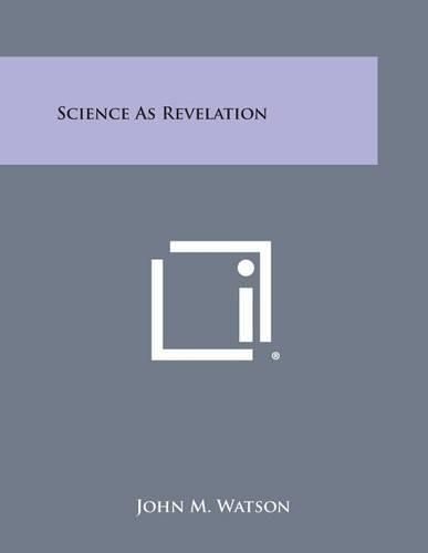 Cover image for Science as Revelation