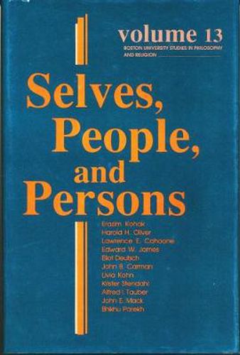 Cover image for Selves, People, and Persons: What Does it Mean to be a Self?