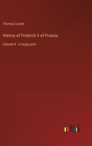 Cover image for History of Friedrich II of Prussia