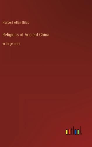 Cover image for Religions of Ancient China