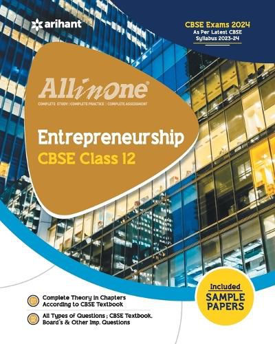 Cover image for All In One Class 12th Entrepreneurship for CBSE Exam 2024