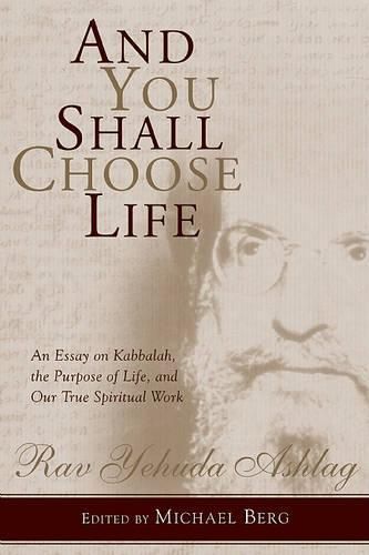 Cover image for And You Shall Choose Life