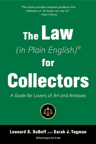 Cover image for The Law (in Plain English) for Collectors: A Guide for Lovers of Art and Antiques