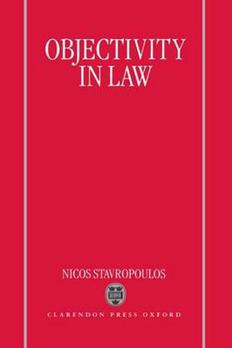 Cover image for Objectivity in Law