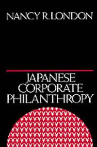 Cover image for Japanese Corporate Philanthropy