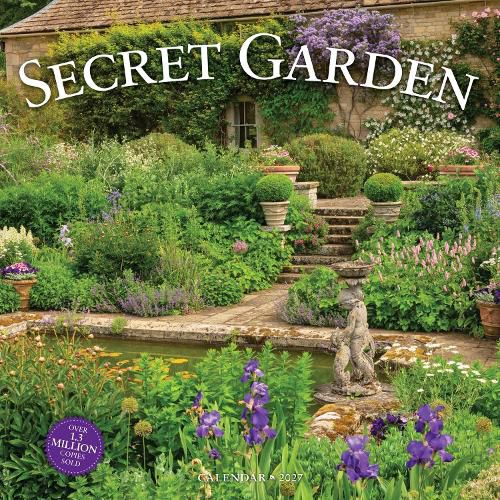 Cover image for Secret Garden Wall Calendar 2027
