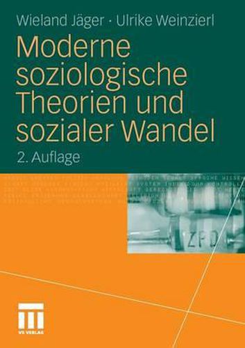 Cover image for Moderne soziologische Theorien und sozialer Wandel