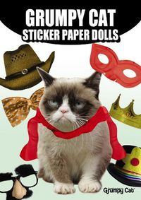 Cover image for Grumpy Cat Sticker Paper Dolls