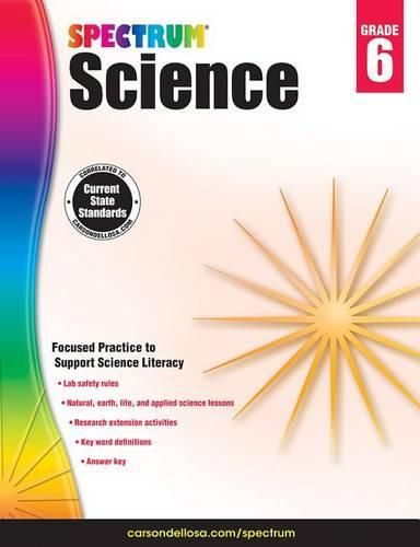 Cover image for Spectrum Science, Grade 6