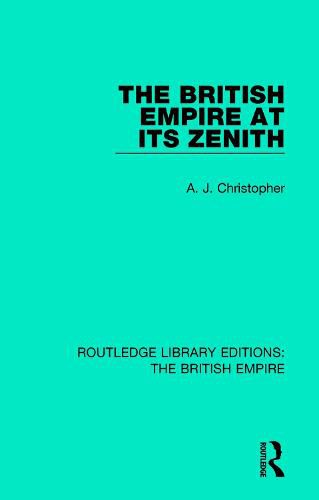 Cover image for The British Empire at its Zenith